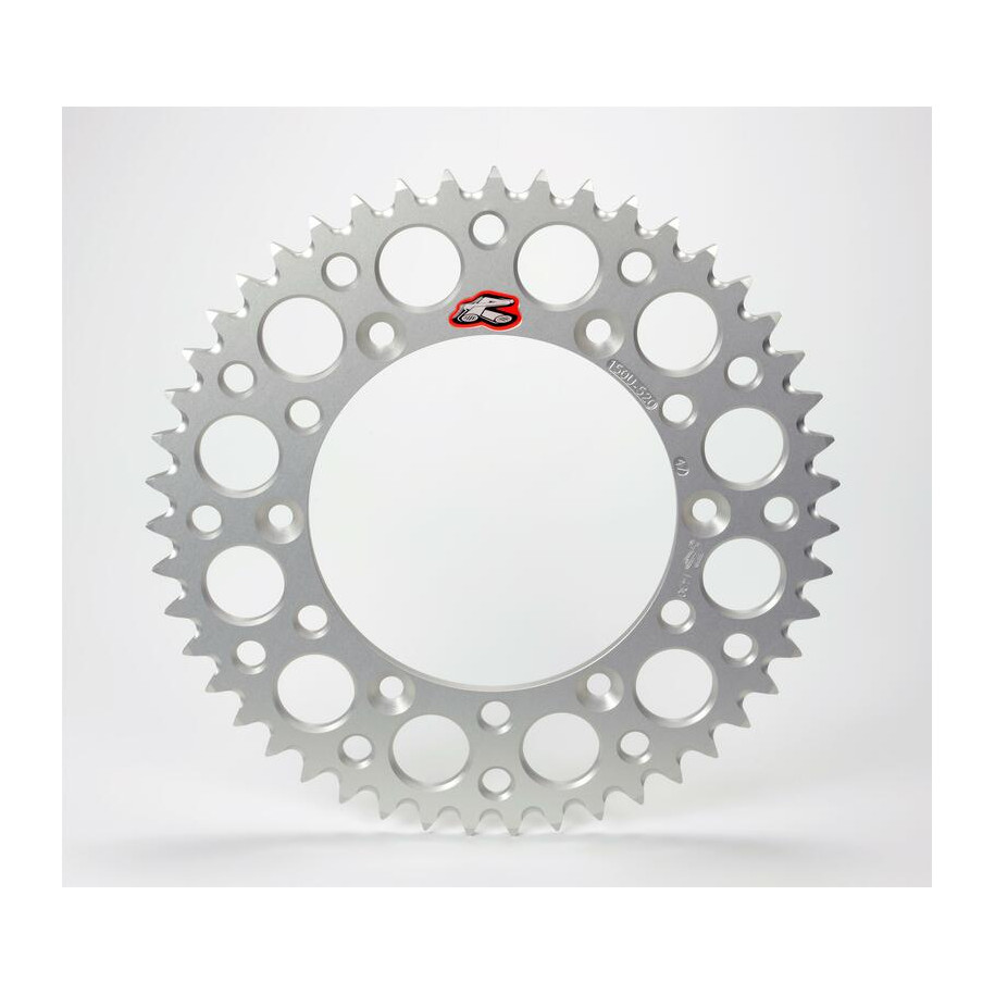 Couronne RENTHAL aluminium Ultra-Light anti-boue 121U - 428