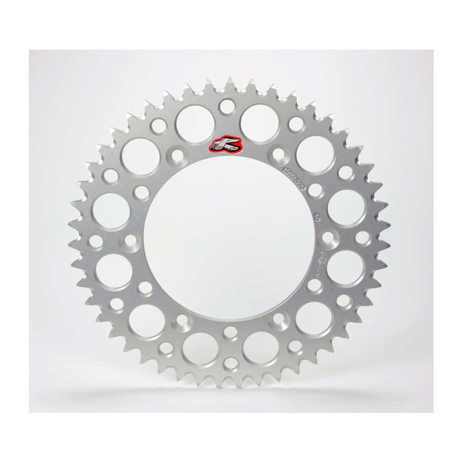 Couronne RENTHAL aluminium Ultra-Light anti-boue 121U - 420