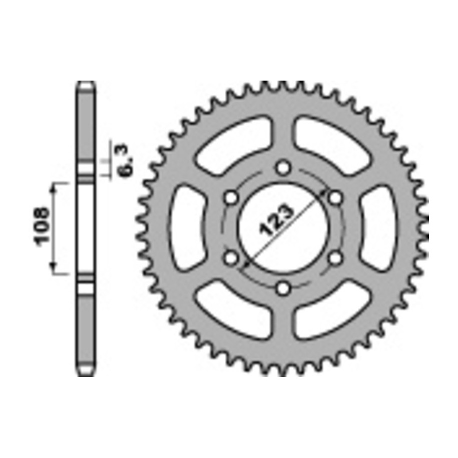 Couronne PBR acier standard 4412 - 420