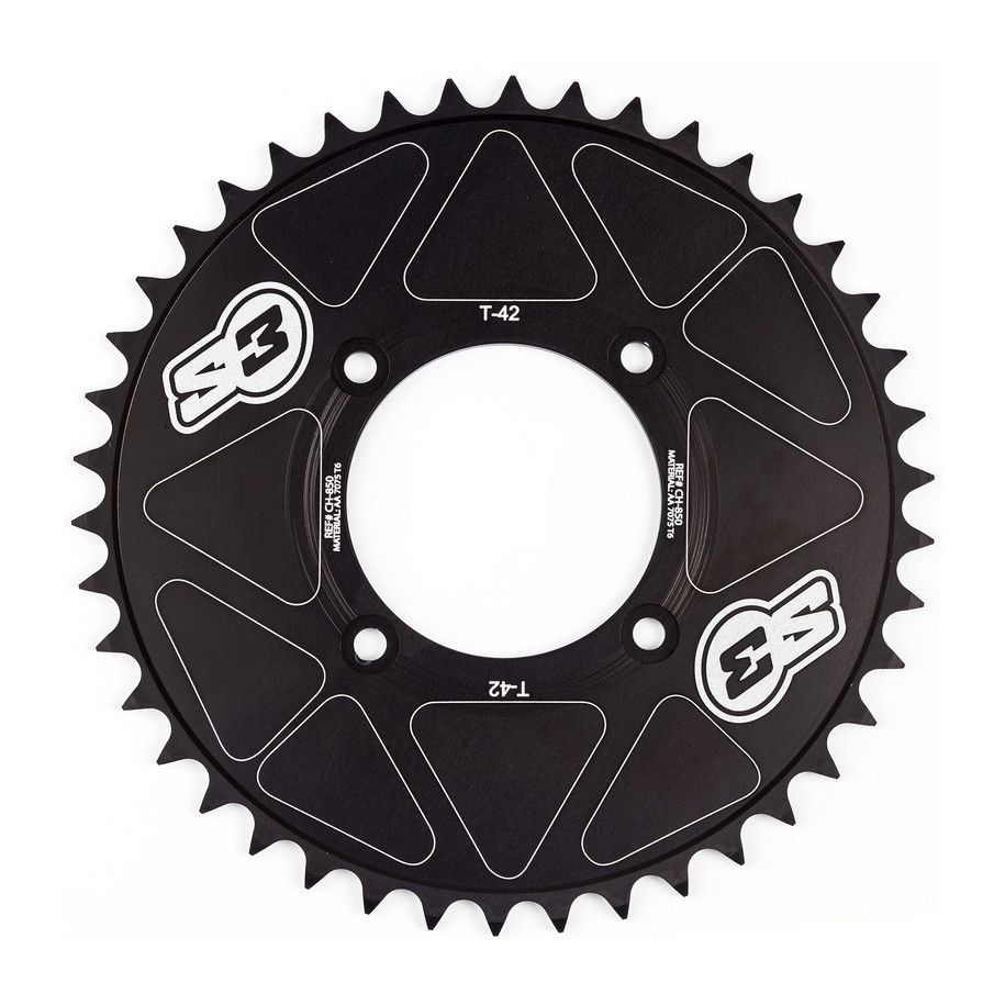 Couronne S3 Laser FIM aluminium Ultra-Light anodisé dur CH-850 - 520