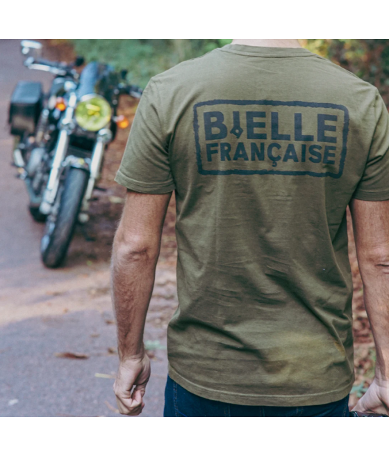 T-Shirt "KAKI RIDER" Bielle Française