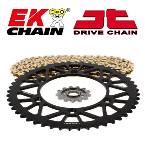 Kit chaîne EK/JT 520M3 13/49 - couronne ultra-light