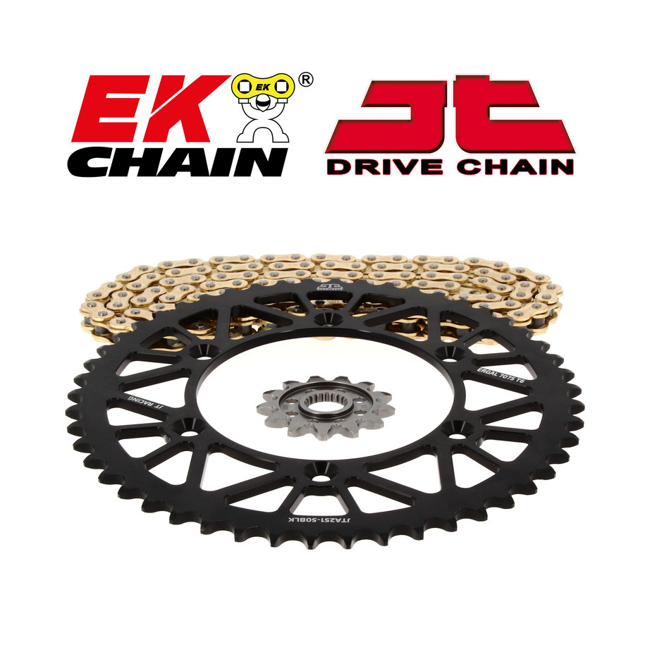 Kit chaîne EK/JT 520M3 14/52 - couronne ultra-light