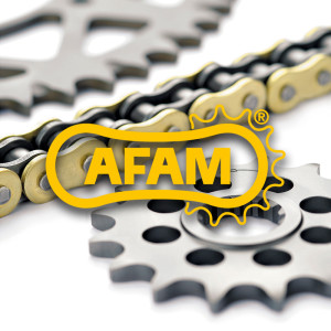 Kit chaîne AFAM 525XMR3 16/45 standard - couronne standard