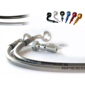 Durite d'embrayage Aviation SPEEDBRAKES carbone/raccord noir