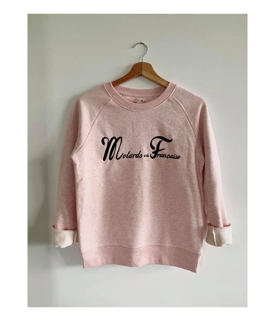 Sweat-shirt femme rose MALF