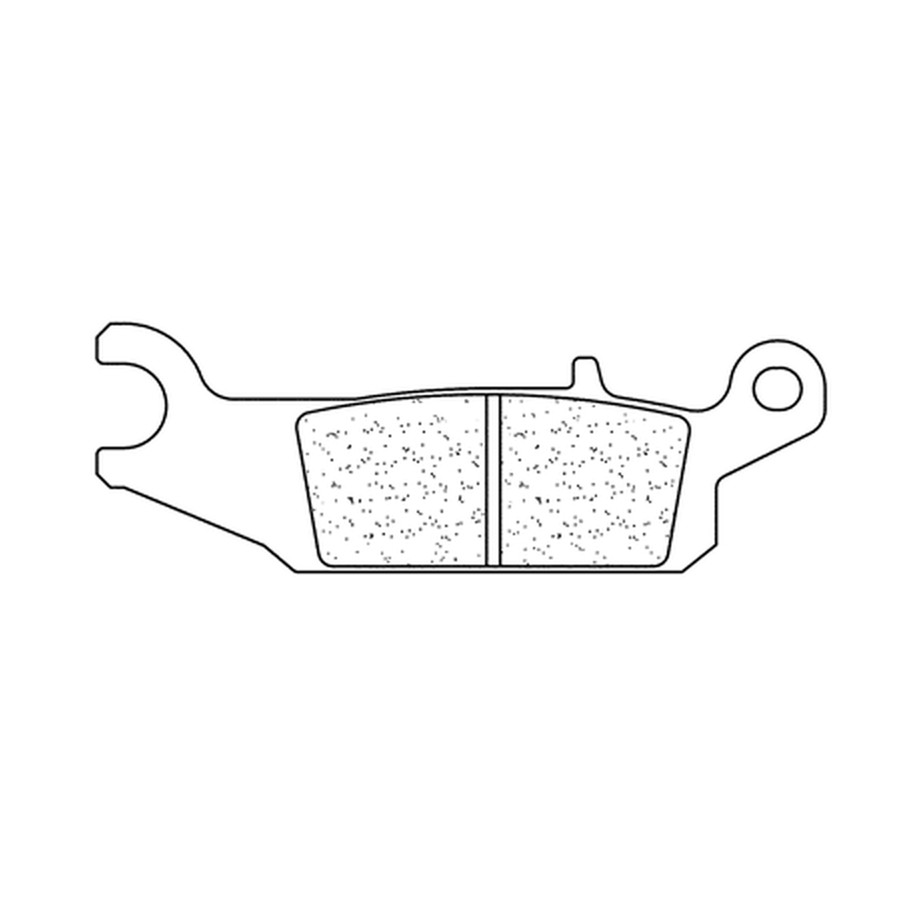 Plaquettes de frein CL BRAKES Quad métal fritté - 1194ATV1