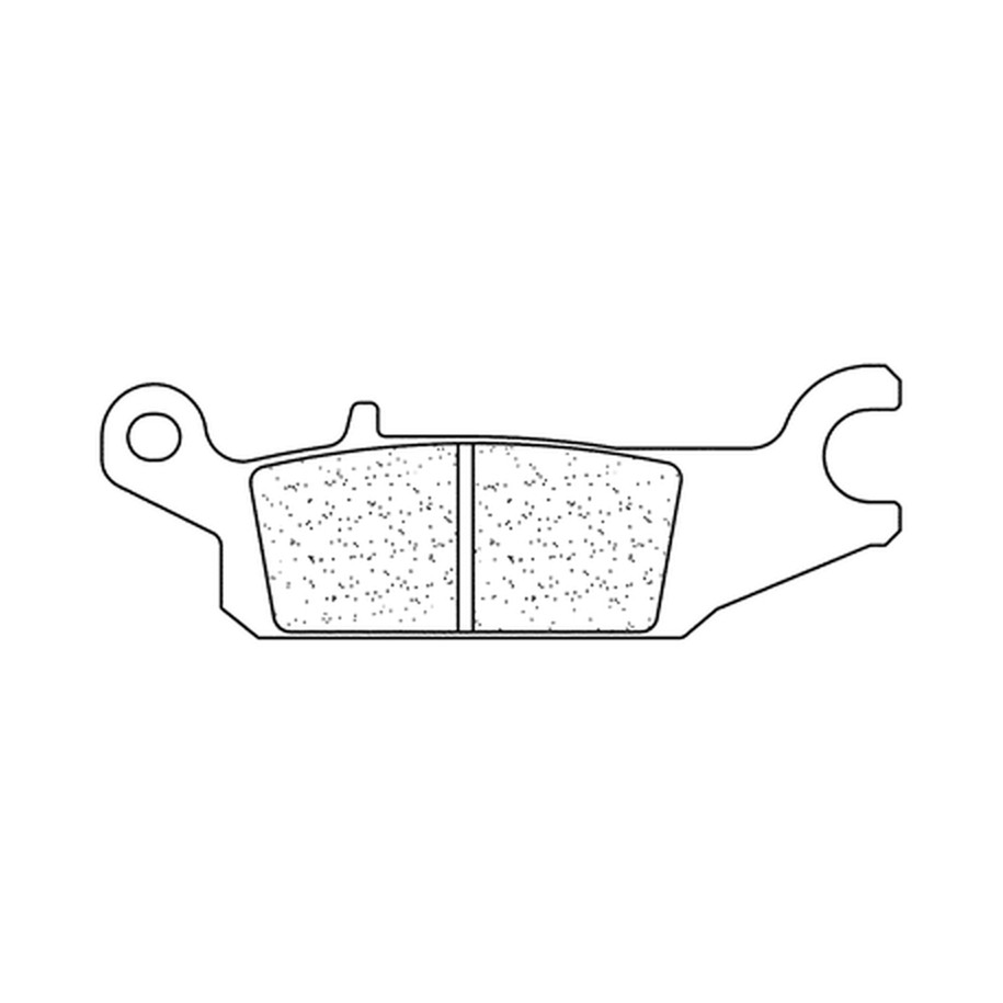 Plaquettes de frein CL BRAKES Quad métal fritté - 1195ATV1