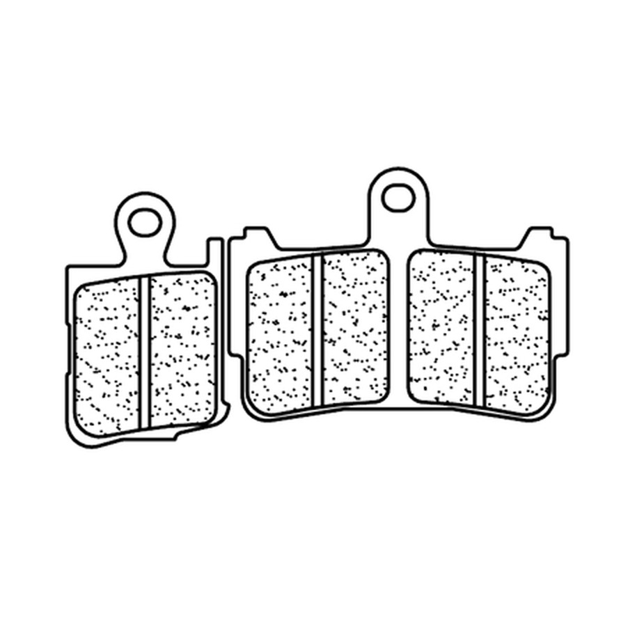 Plaquettes de frein CL BRAKES route métal fritté - 1216A3+