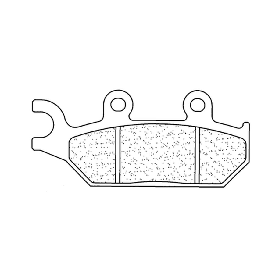 Plaquettes de frein CL BRAKES route métal fritté - 2360A3+