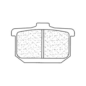 Plaquettes de frein CL BRAKES route métal fritté - 2285A3+