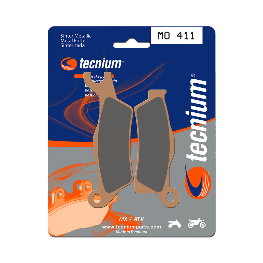 Plaquettes de frein TECNIUM MX/Quad métal fritté - MO411