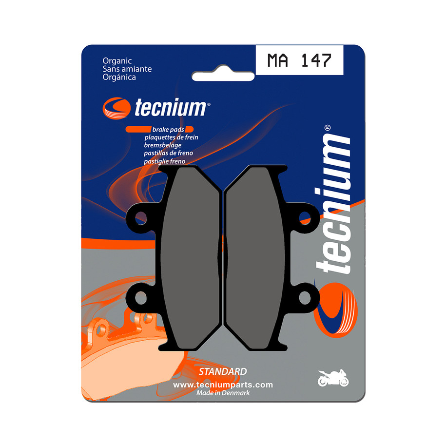Plaquettes de frein TECNIUM route organique - MA147