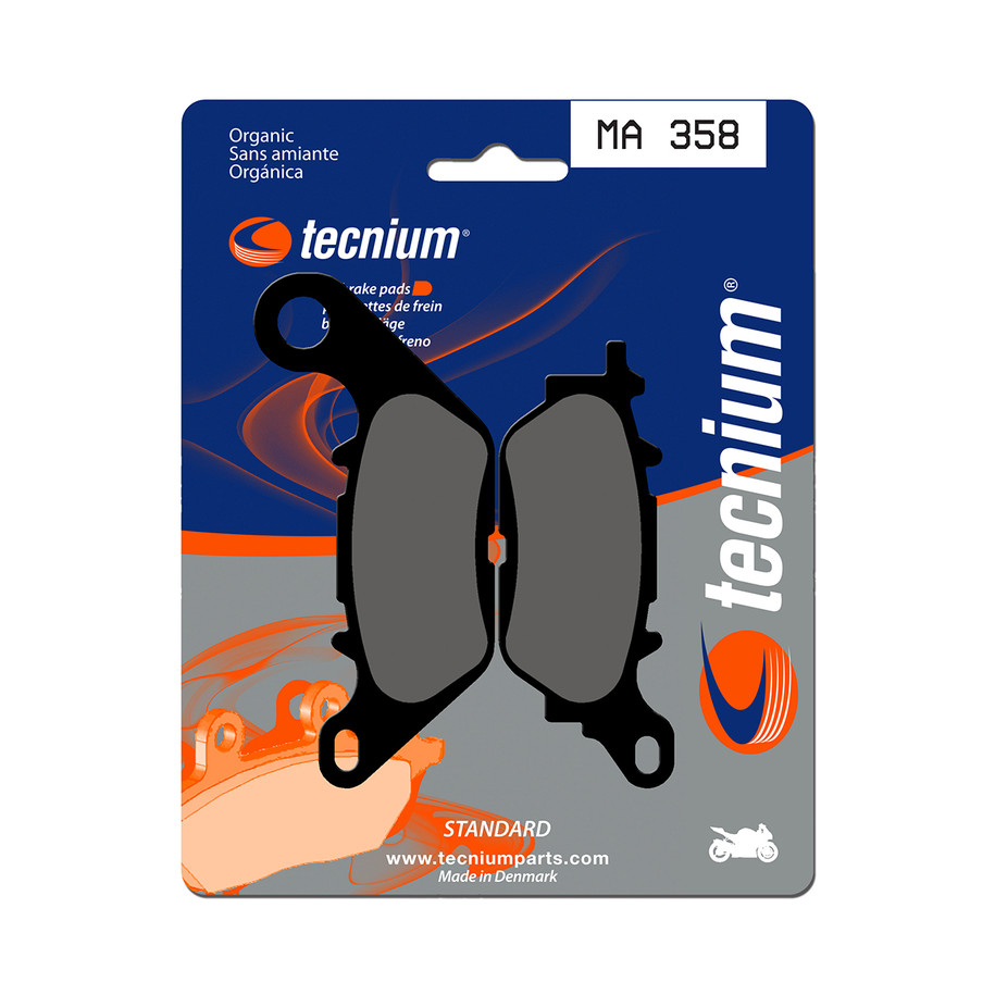 Plaquettes de frein TECNIUM route organique - MA358
