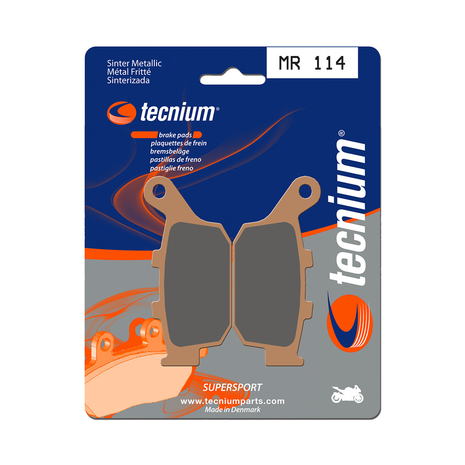Plaquettes de frein TECNIUM Performance métal fritté - MR114