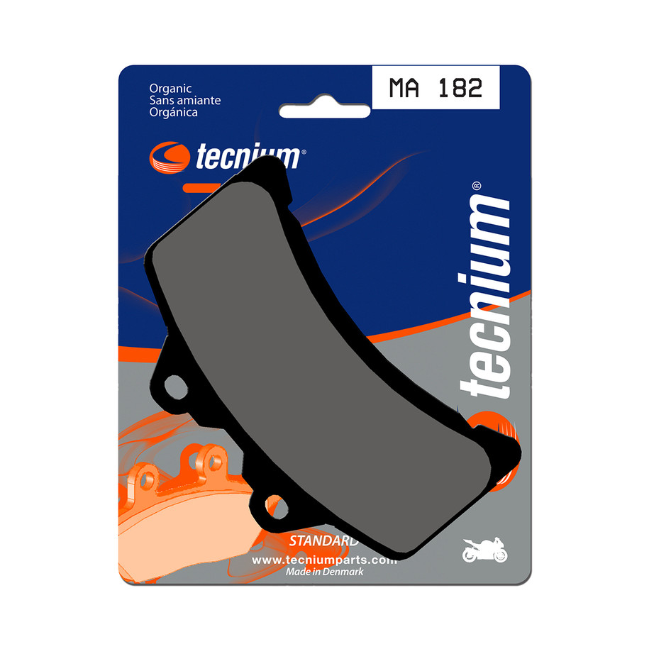 Plaquettes de frein TECNIUM route organique - MA182