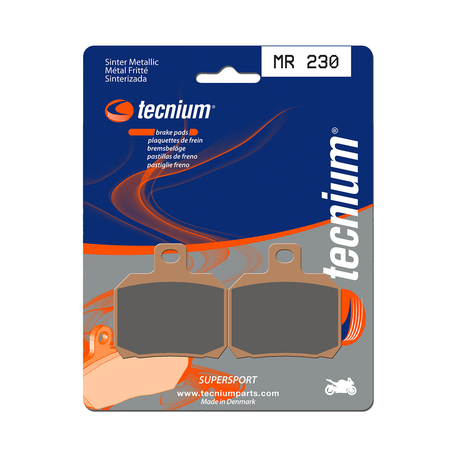 Plaquettes de frein TECNIUM Performance métal fritté - MR230