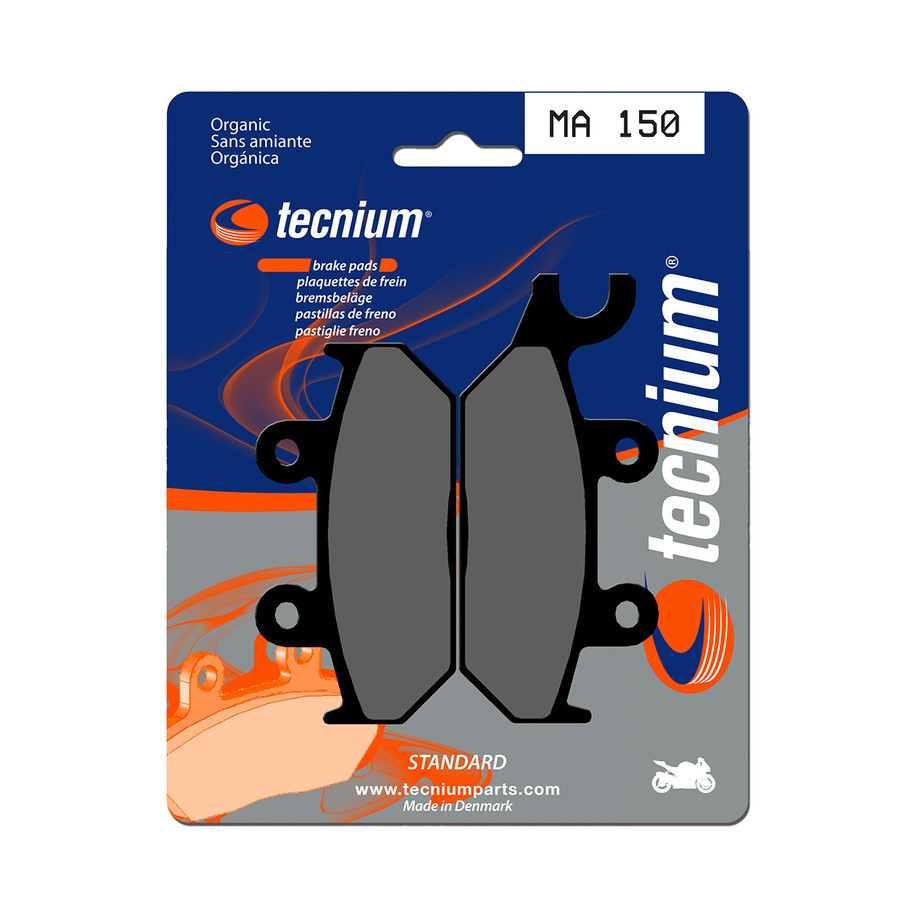 Plaquettes de frein TECNIUM route organique - MA150