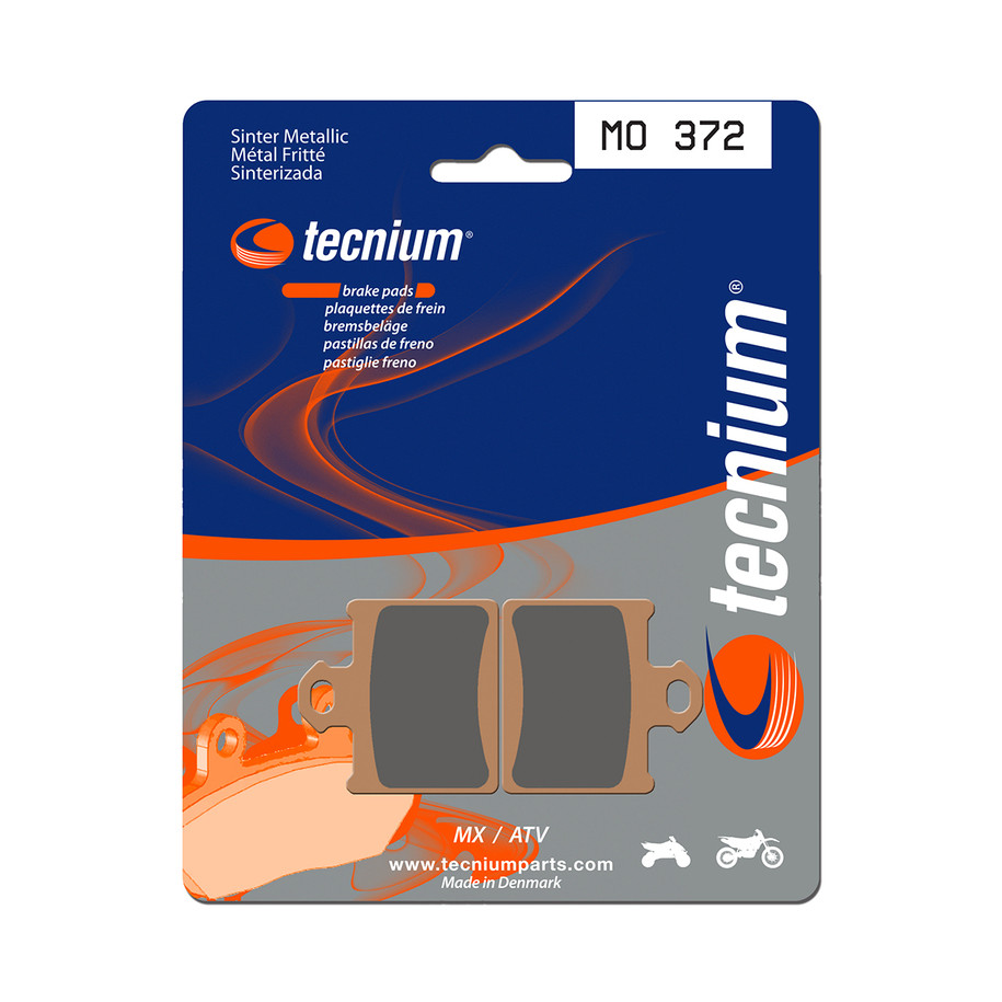 Plaquettes de frein TECNIUM MX/Quad métal fritté - MO372