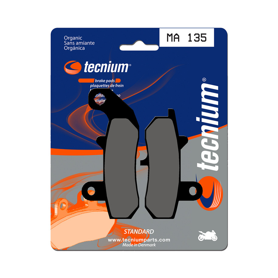 Plaquettes de frein TECNIUM route organique - MA135