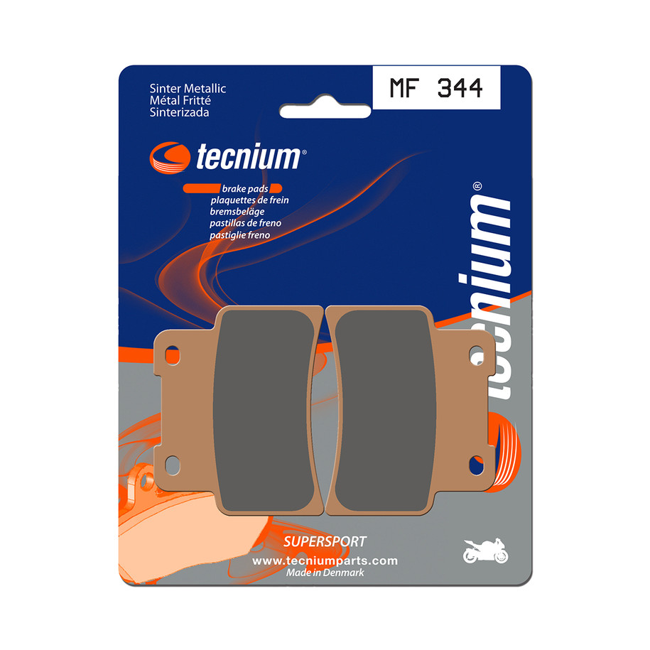 Plaquettes de frein TECNIUM Performance métal fritté - MF344