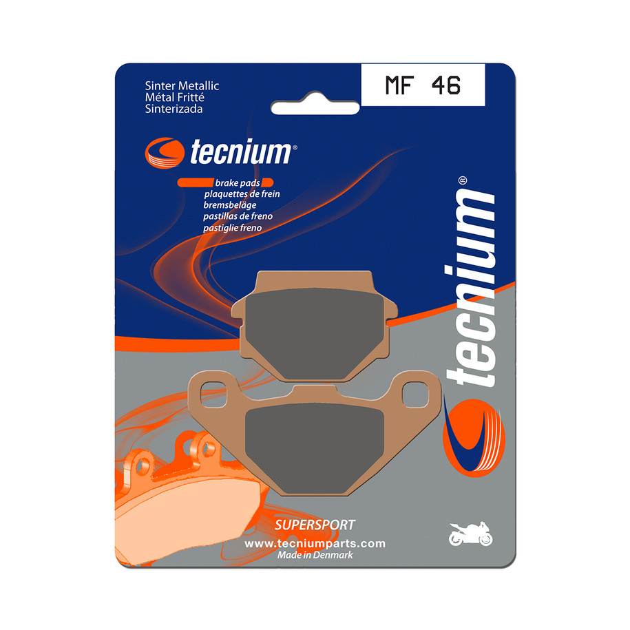 Plaquettes de frein TECNIUM Performance métal fritté - MF46