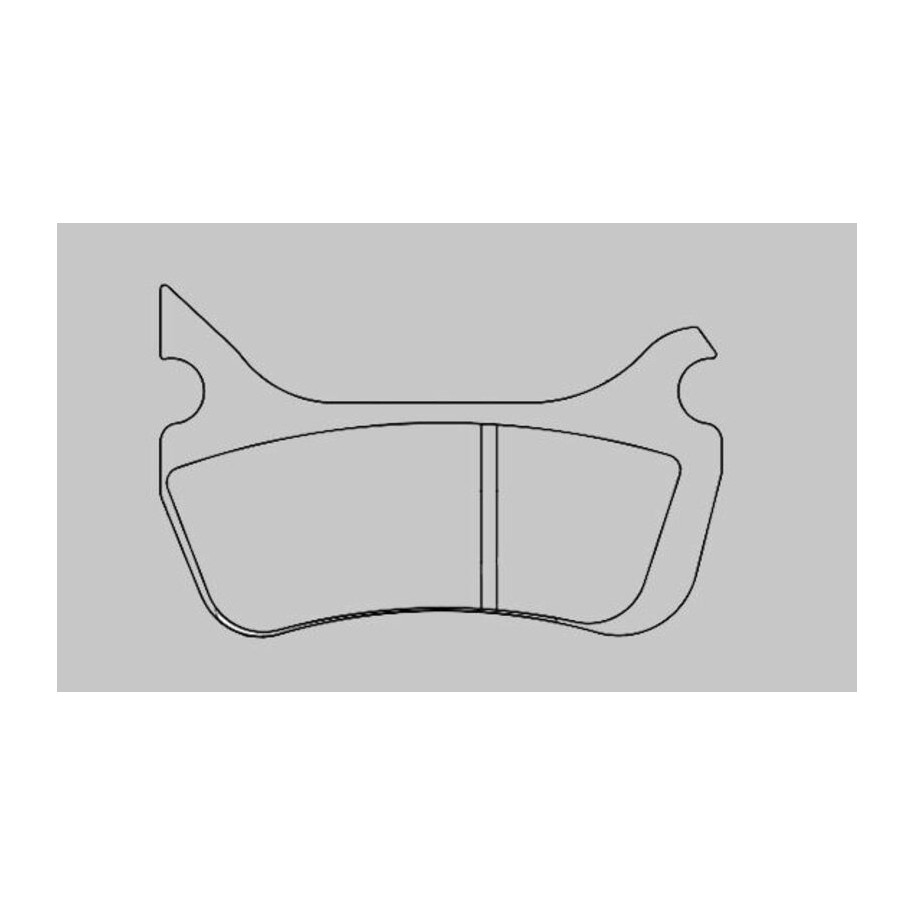 Plaquettes de frein BERINGER Enduro métal fritté - KIT1258SI