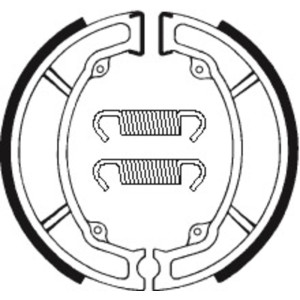 Mâchoires de frein TECNIUM Off-Road/Quad organique - BA104