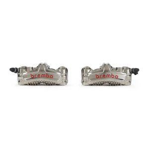 Paire d'étrier de frein avant radial BREMBO UPGRADE GP4-MS 4 pistons Ø30mm