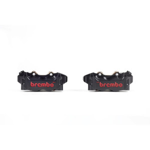 Paire d'étrier de frein avant radial BREMBO UPGRADE GP4-RB 4 pistons Ø30/34mm