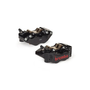 Paire d'étrier de frein avant radial BREMBO UPGRADE GP4-RB 4 pistons Ø30/34mm
