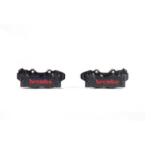 Paire d'étrier de frein avant radial BREMBO UPGRADE GP4-RB 4 pistons Ø30/34mm