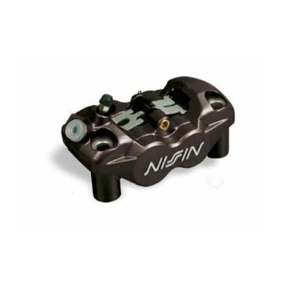 Etrier de frein 4 pistons radial avant gauche Noir Nissin