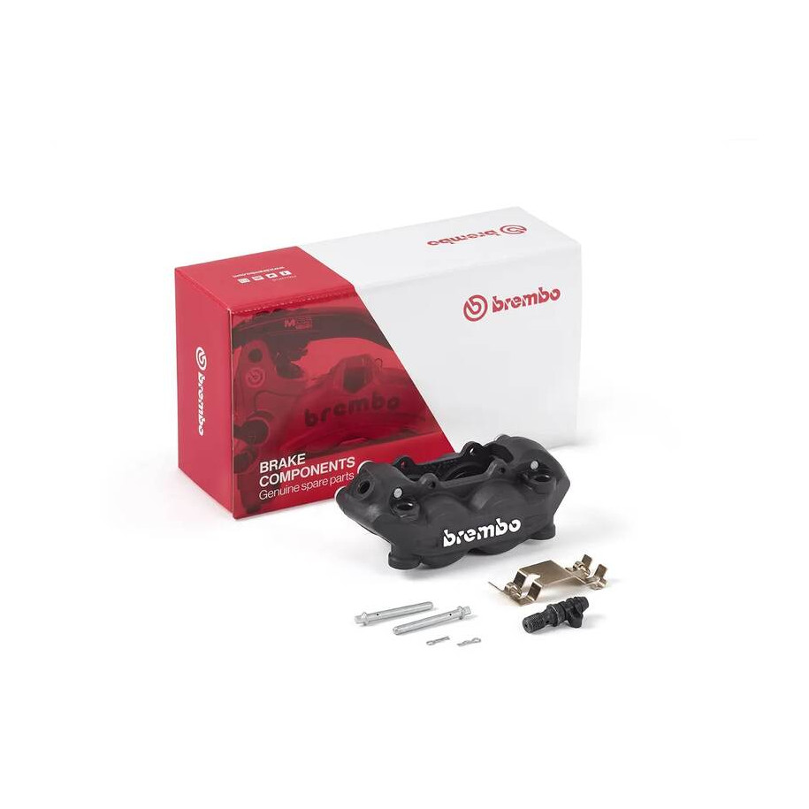 Étrier de frein avant gauche BREMBO P4 noir Ø32 mm