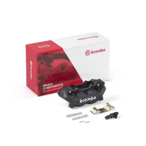Étrier de frein avant gauche BREMBO P4 noir Ø32 mm