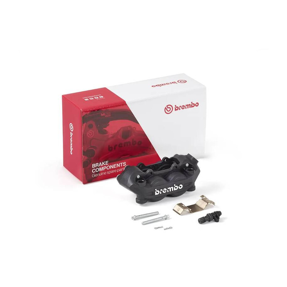 Étrier de frein avant gauche BREMBO P4 noir Ø32 mm