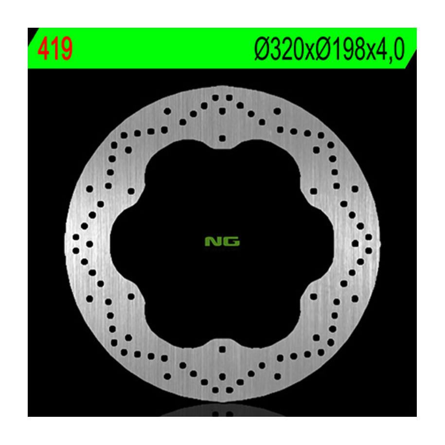Disque de frein NG BRAKES rond fixe