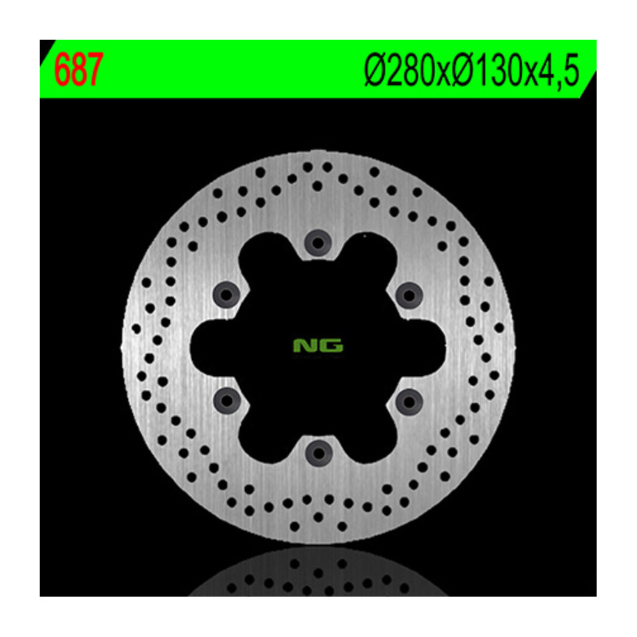Disque de frein NG BRAKES rond fixe