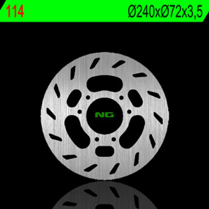 Disque de frein NG BRAKES rond fixe