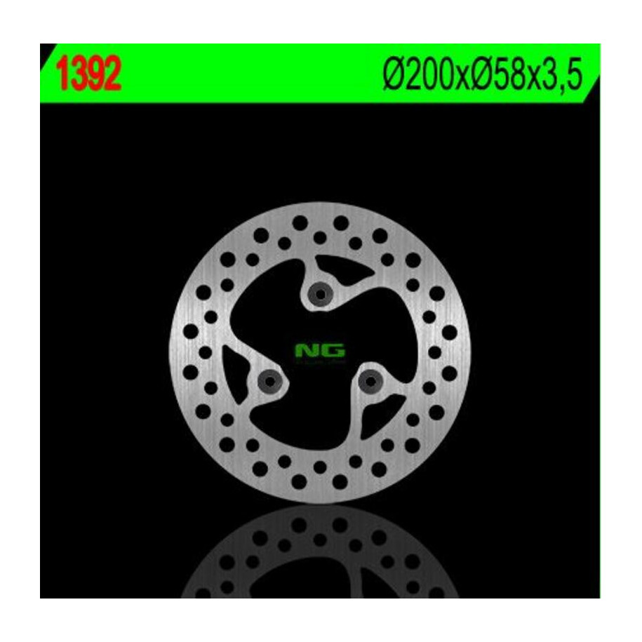 Disque de frein NG BRAKES rond fixe