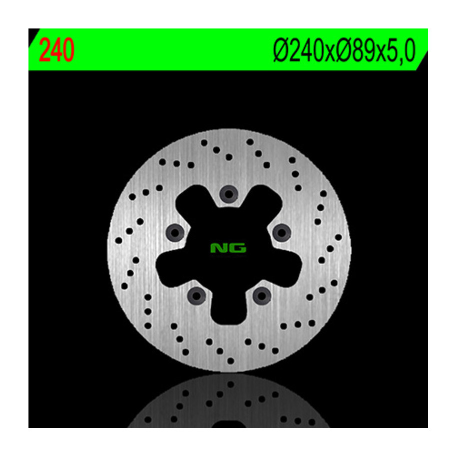 Disque de frein NG BRAKES rond fixe