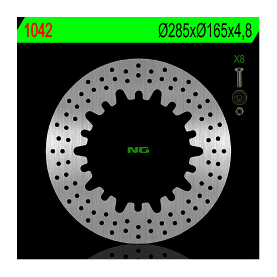 Disque de frein NG BRAKES rond fixe