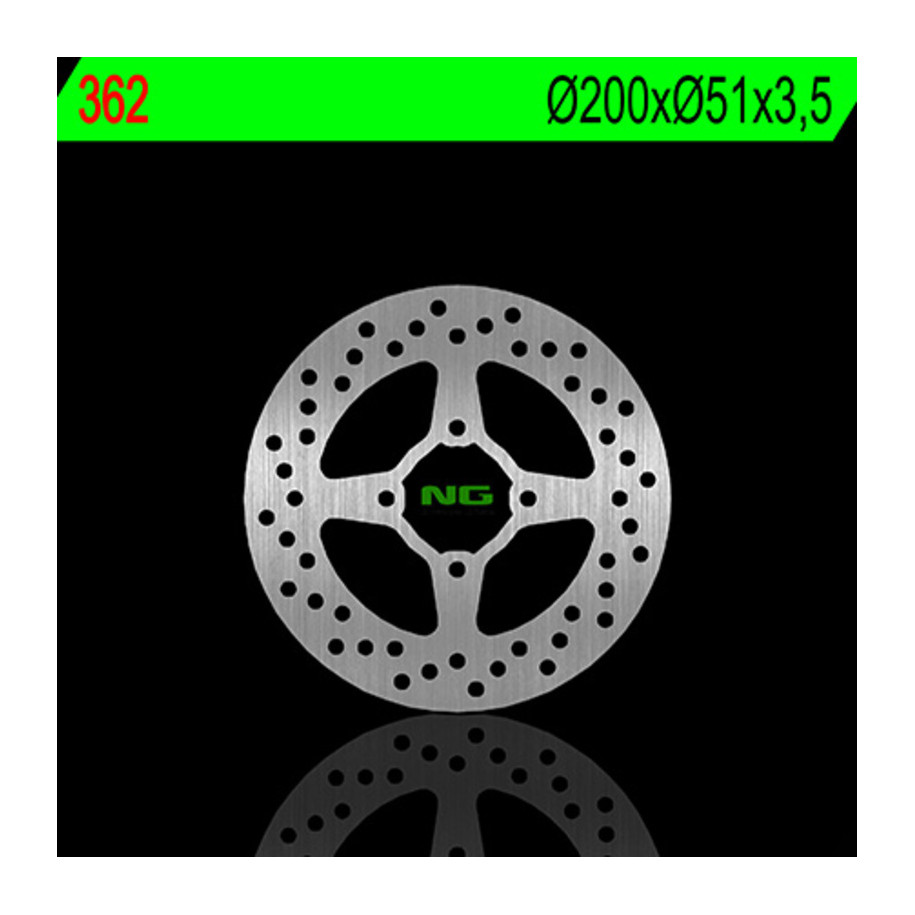 Disque de frein NG BRAKES rond fixe