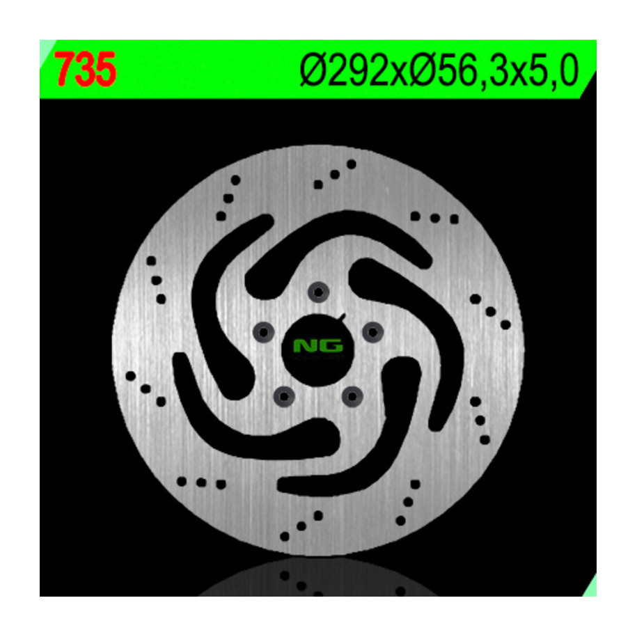 Disque de frein NG BRAKES rond fixe