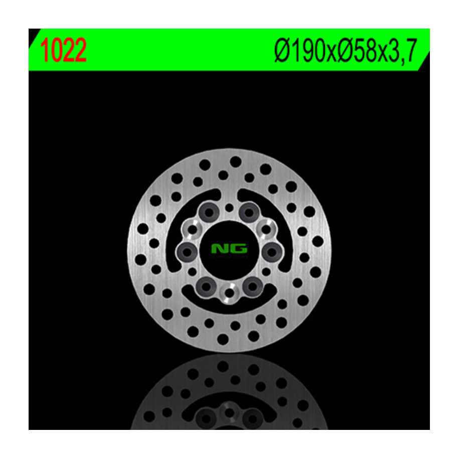 Disque de frein NG BRAKES rond fixe