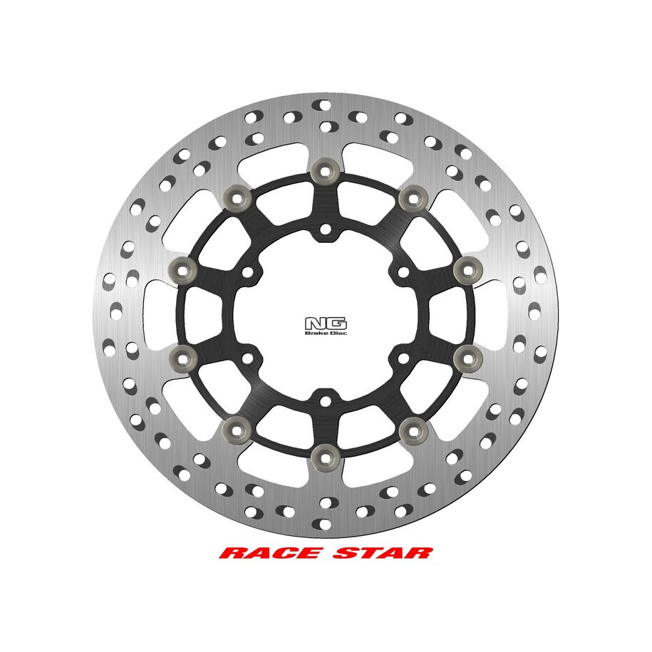 Disque de frein NG BRAKES Race Star rond flottant