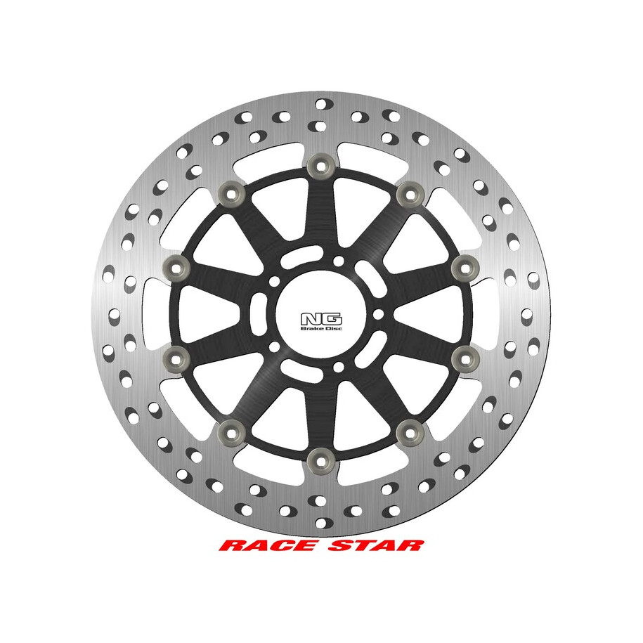 Disque de frein NG BRAKES Race Star rond flottant