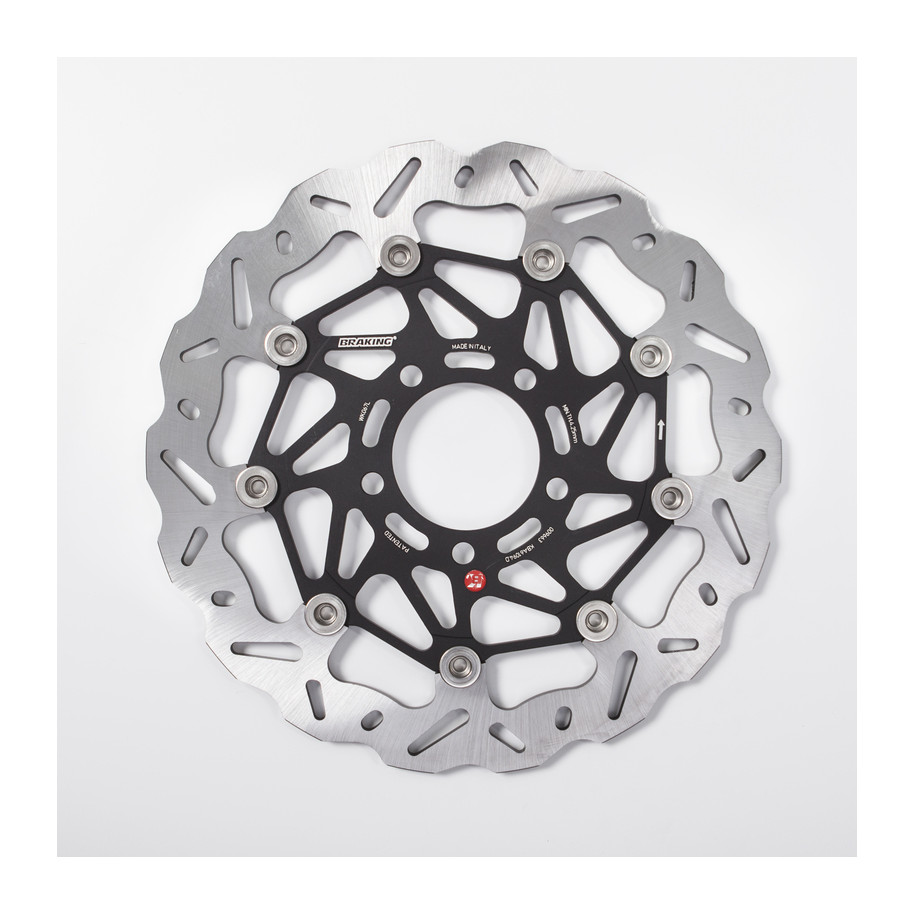 Disque de frein BRAKING SK2 Wave flottant - WK067L
