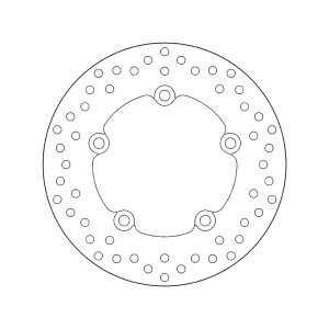 Disque de frein BREMBO Serie Oro rond fixe