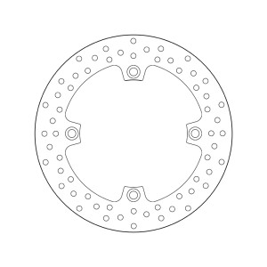 Disque de frein BREMBO Serie Oro rond fixe